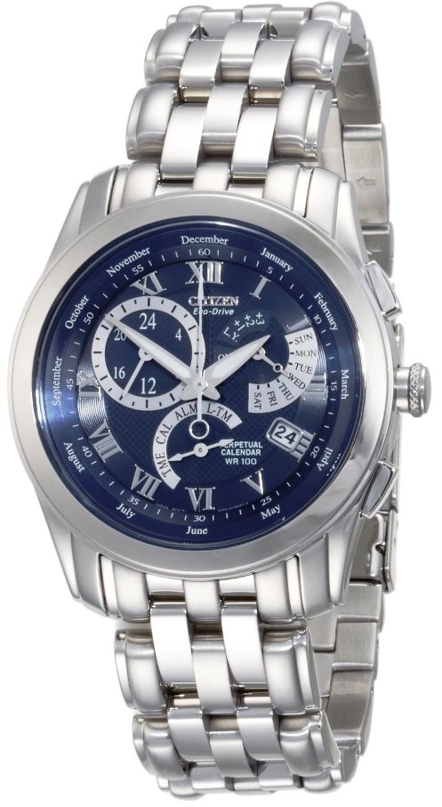 citizen西铁城calibre8700万年历男士石英表bl800054l