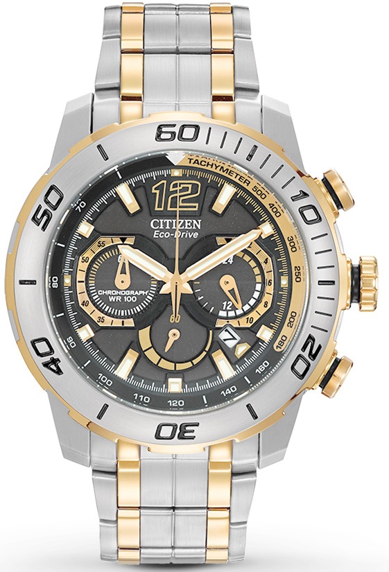 citizen西铁城光动能primostingray620男士计时码表ca408451e