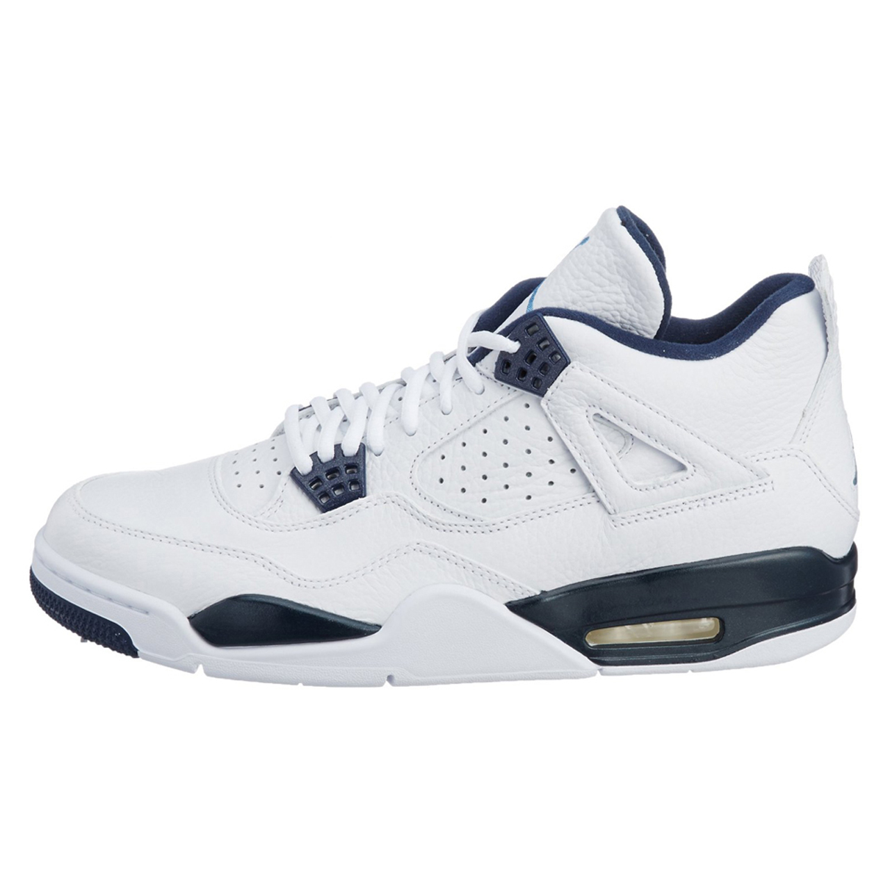 air jordan 4 columbia乔aj4哥伦比亚白蓝篮球鞋男314254-107