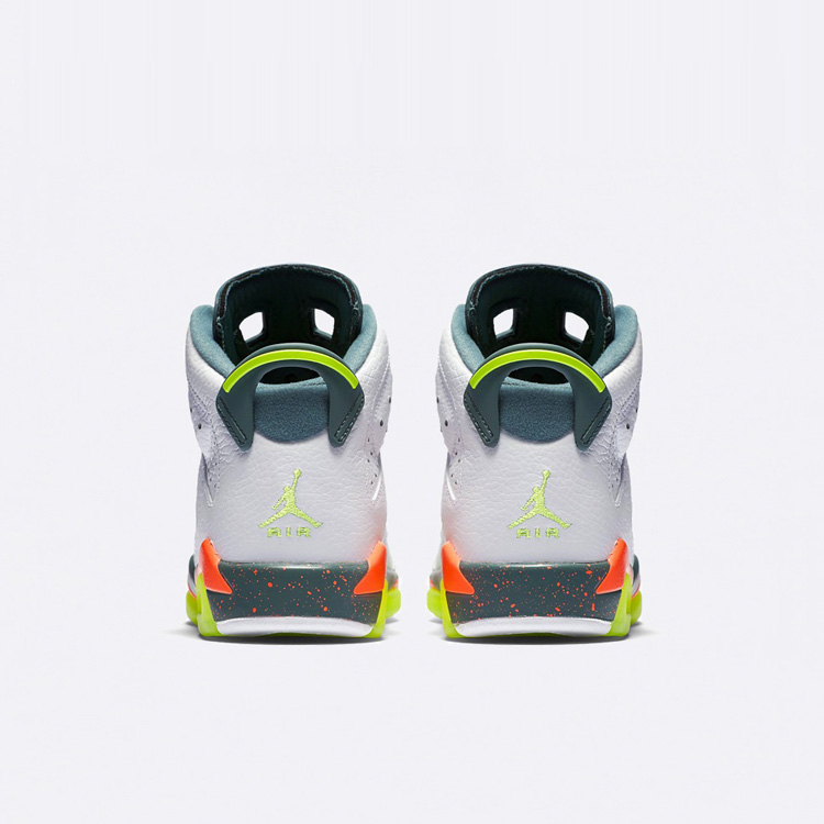 air jordan 6 ghost green aj6芒果绿篮球鞋女384665-114