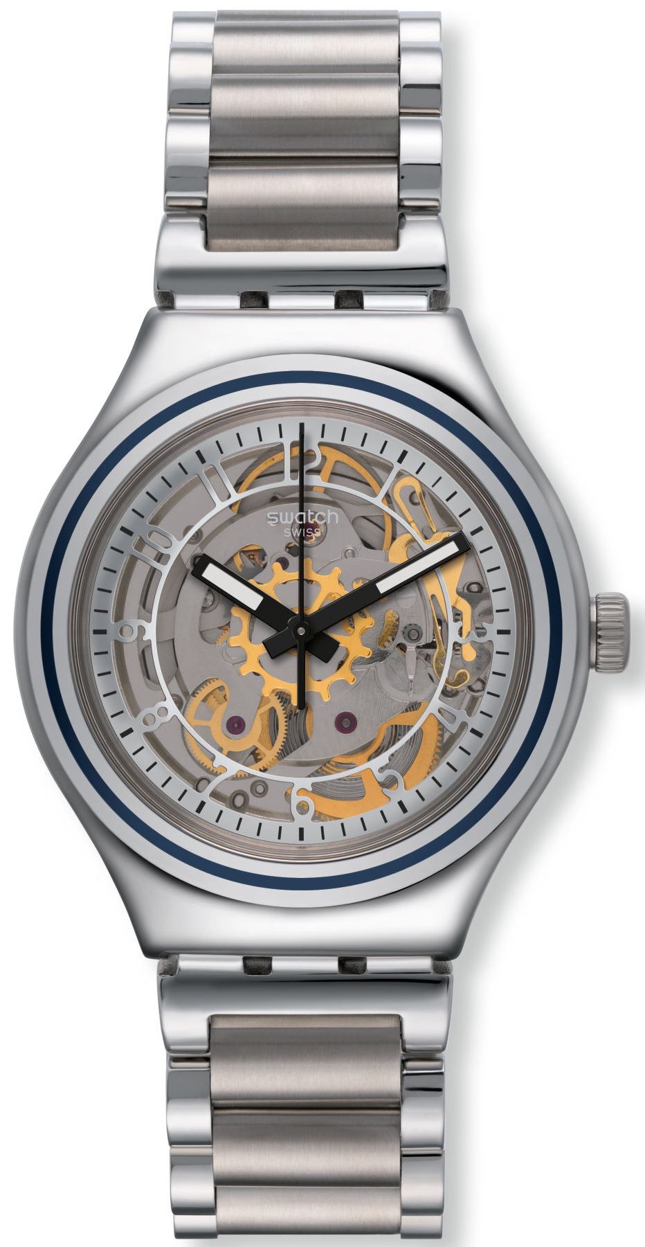 swatch uncle charly 查理叔叔 男士自动机械表 yas112g