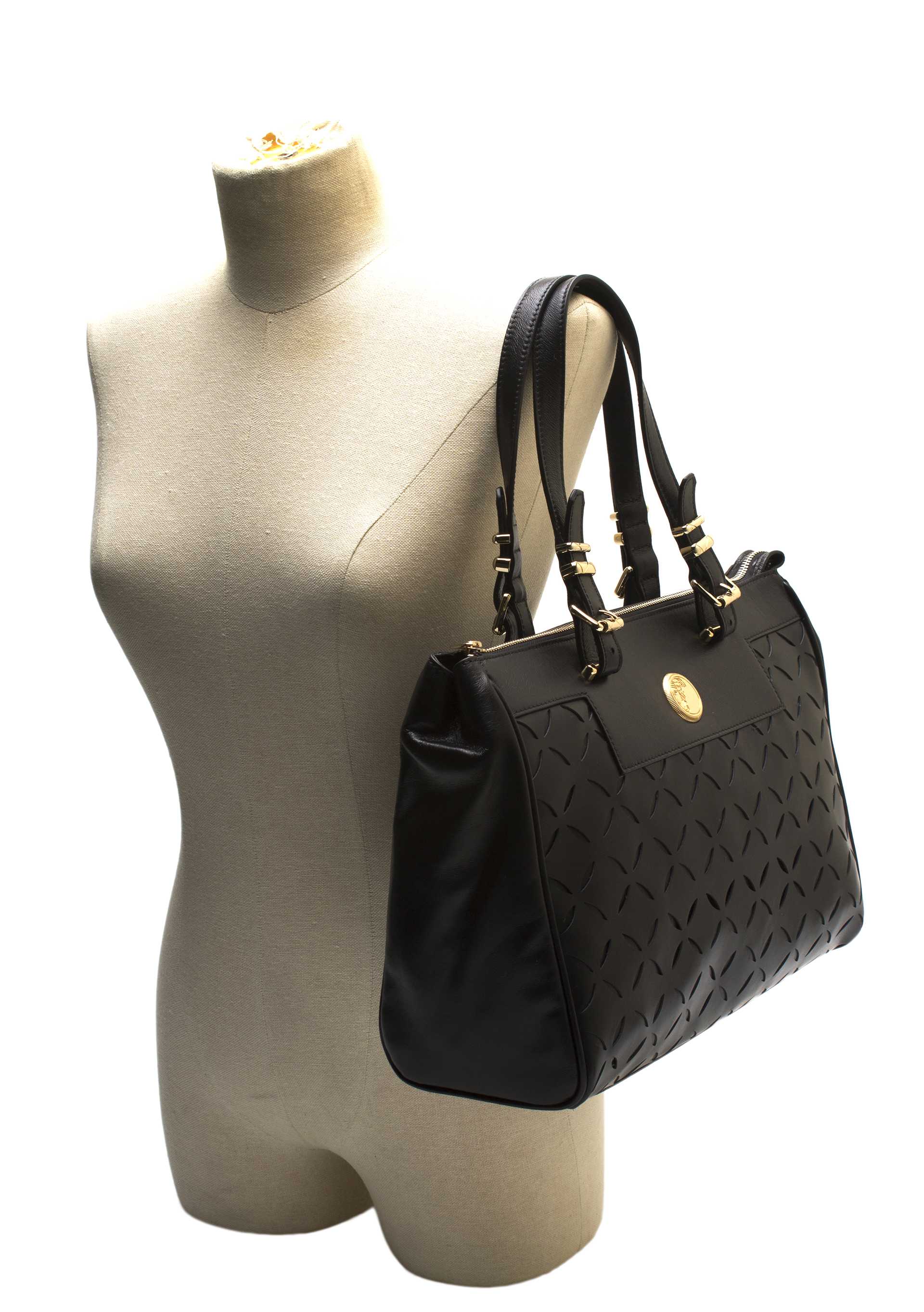 versace collection 手提包 lbf0398-lvna-l410c 黑色 有防尘袋/包装